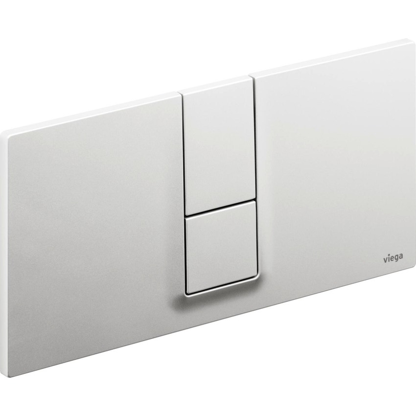 Immagine di Viega VISING FOR STYLE 14 placca di comando per wc finitura cromo satinato 654719