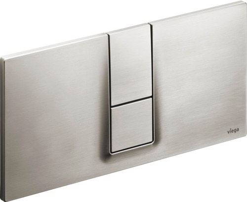 Immagine di Viega VISING FOR STYLE 14 placca di comando per wc finitura acciaio inox 654726