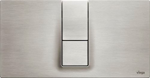 Immagine di Viega VISING FOR STYLE 14 placca di comando per wc finitura acciaio inox 654726