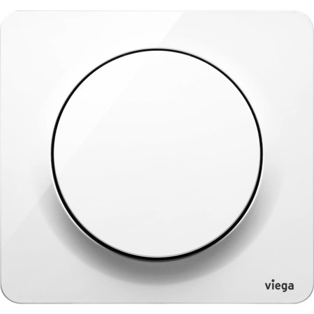 Immagine di Viega VISING FOR STYLE 13 placca di comando per orinatoio finitura bianco alpino 654771