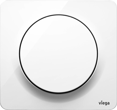 Immagine di Viega VISING FOR STYLE 13 placca di comando per orinatoio finitura bianco alpino 654771