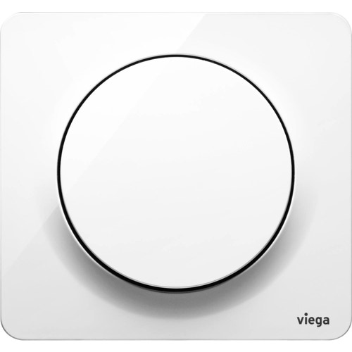 Immagine di Viega VISING FOR STYLE 13 placca di comando per orinatoio finitura bianco alpino 654771