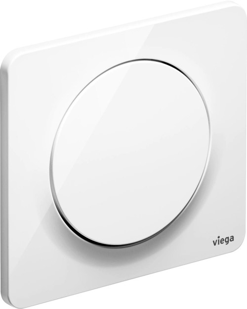 Immagine di Viega VISING FOR STYLE 13 placca di comando per orinatoio finitura bianco alpino 654771