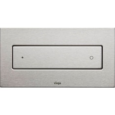Immagine di Viega VISING FOR STYLE 12 placca di comando per wc finitura acciaio inox spazzolato  675608