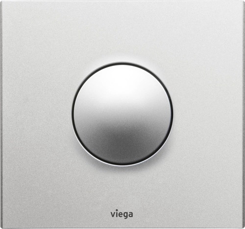 Immagine di Viega VISING FOR STYLE 10 placca di comando per orinatoi finitura cromo satinato 721770