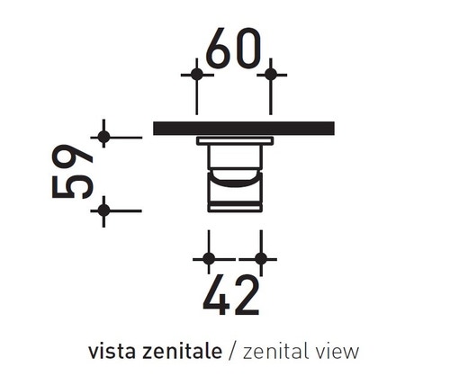 Immagine di Flaminia X1 miscelatore ad incasso monocomando, finitura acciaio spazzolato X12560