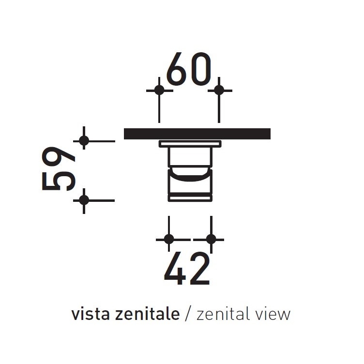 Immagine di Flaminia X1 miscelatore ad incasso monocomando, finitura acciaio spazzolato X12560
