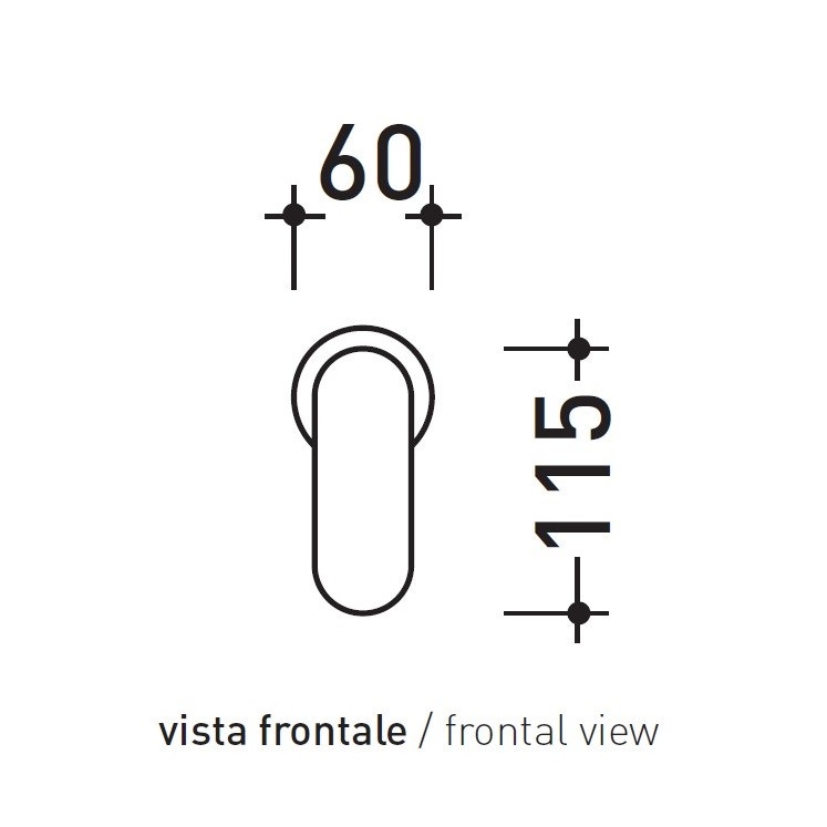 Immagine di Flaminia X1 miscelatore ad incasso monocomando, finitura acciaio spazzolato X12560