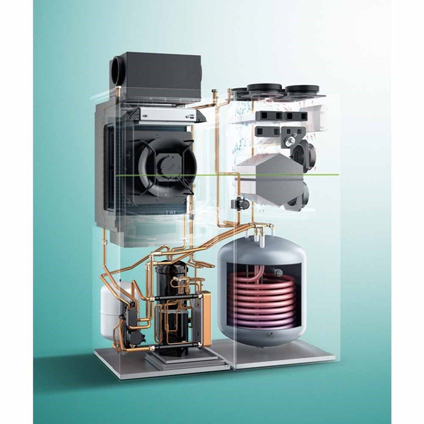 Immagine di Vaillant recoCOMPACT VWL 59/5 - 230V Pompa di calore monoblocco da interno con ventilazione e bollitore 0010031865