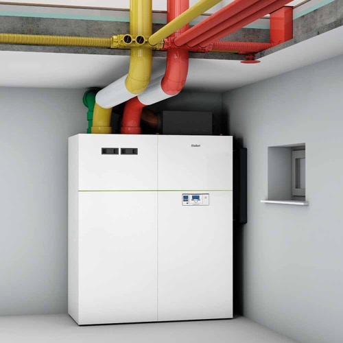 Immagine di Vaillant recoCOMPACT VWL 59/5 - 230V Pompa di calore monoblocco da interno con ventilazione e bollitore 0010031865