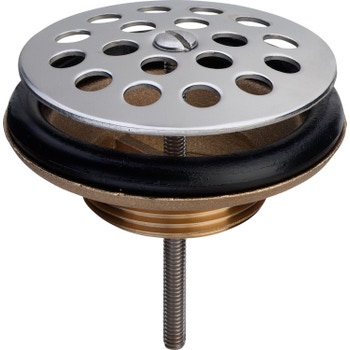 Alcadrain Sifoni - Sifone Per Lavabo Diametro 40 Mm Con Dado E Raccordo Per Troppopieno A43P - 2
