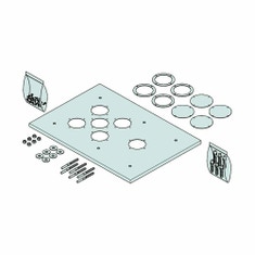 Immagine di Vaillant Set copertura camino DN50mm (6 uscite) 0010028678