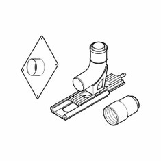 Immagine di Vaillant Set intubamento DN80mm - DN50mm flex per C53 0010028122