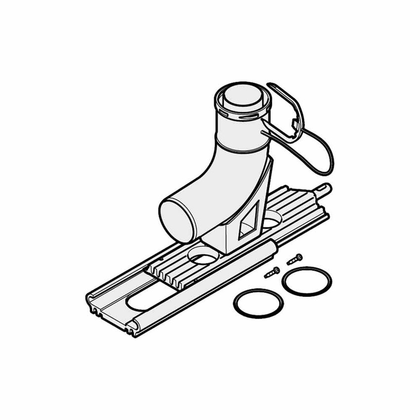 Immagine di Vaillant Curva 90° supporto DN60 rigido - DN50 flex 0010028686