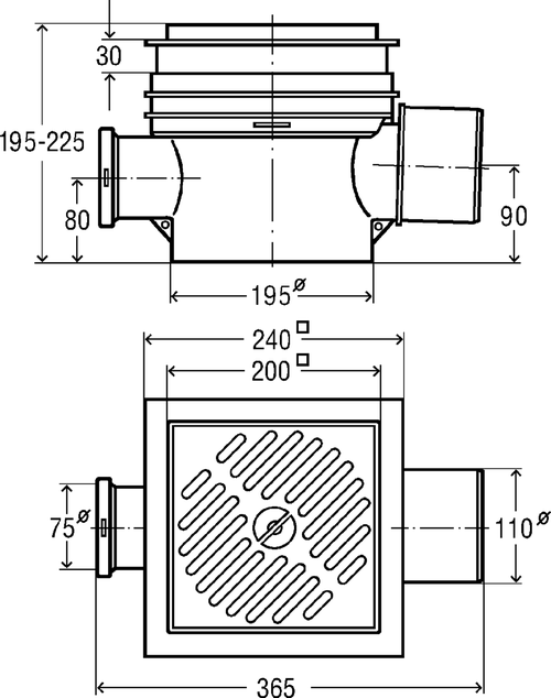 Immagine di Viega pozzetto da cantina optifix 3 tipo 5 462963