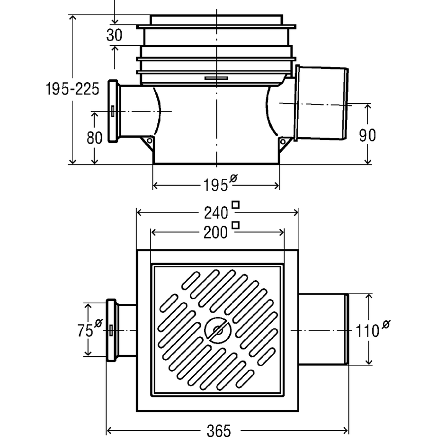 Immagine di Viega pozzetto da cantina optifix 3 tipo 5 462963