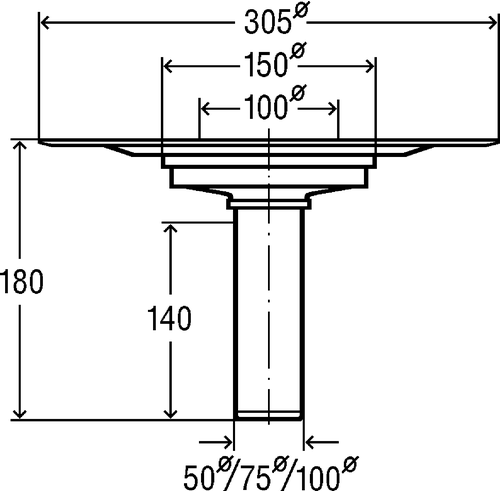 Immagine di Viega scarico per terrazze e balconi advantix 626983