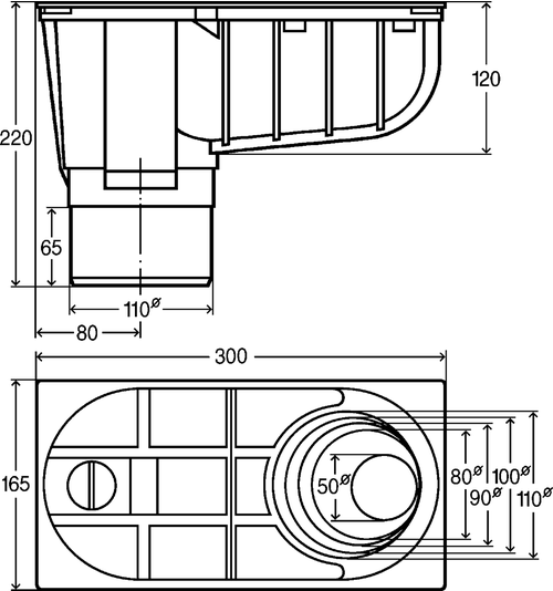 Immagine di Viega scarico per acqua piovana advantix 586744