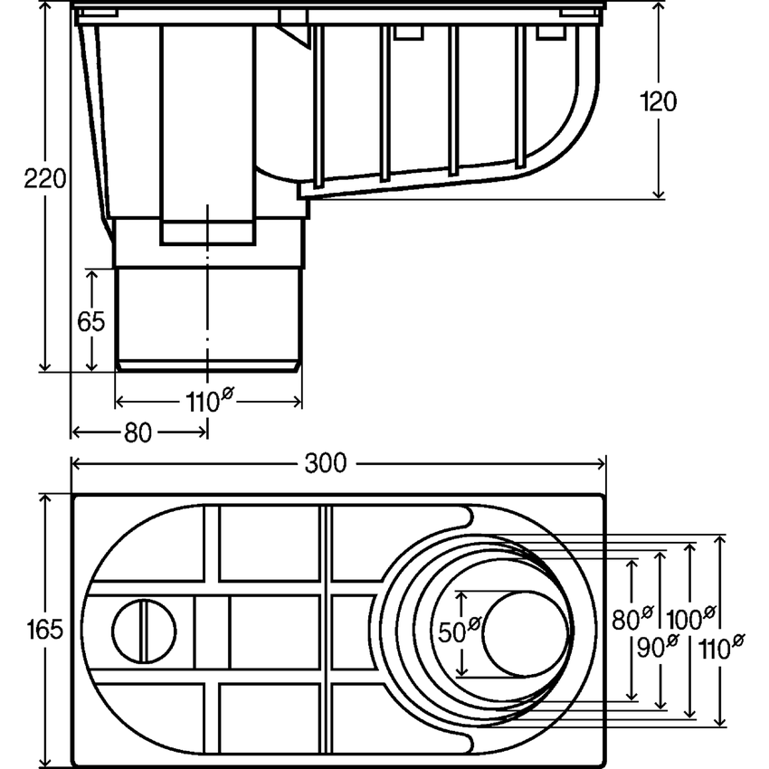 Immagine di Viega scarico per acqua piovana advantix 586744