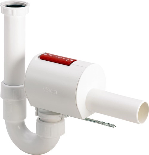 Immagine di Viega valvola antiriflusso sperrfix tipo 5 per entrata dal basso 607128