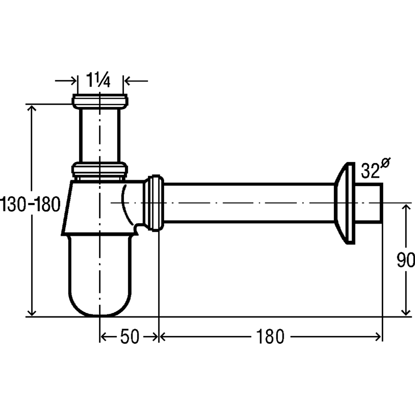 Immagine di Viega sifone a bottiglia 100674