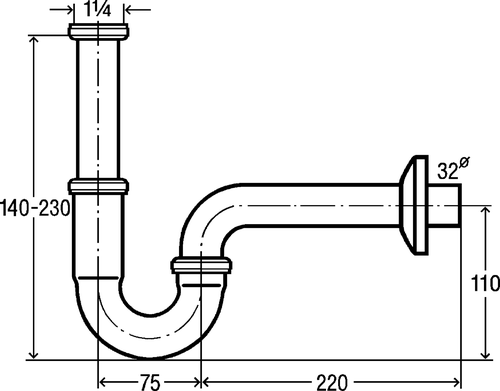 Immagine di Viega sifone versione plus 101572