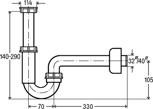 Immagine di Viega sifone 105952