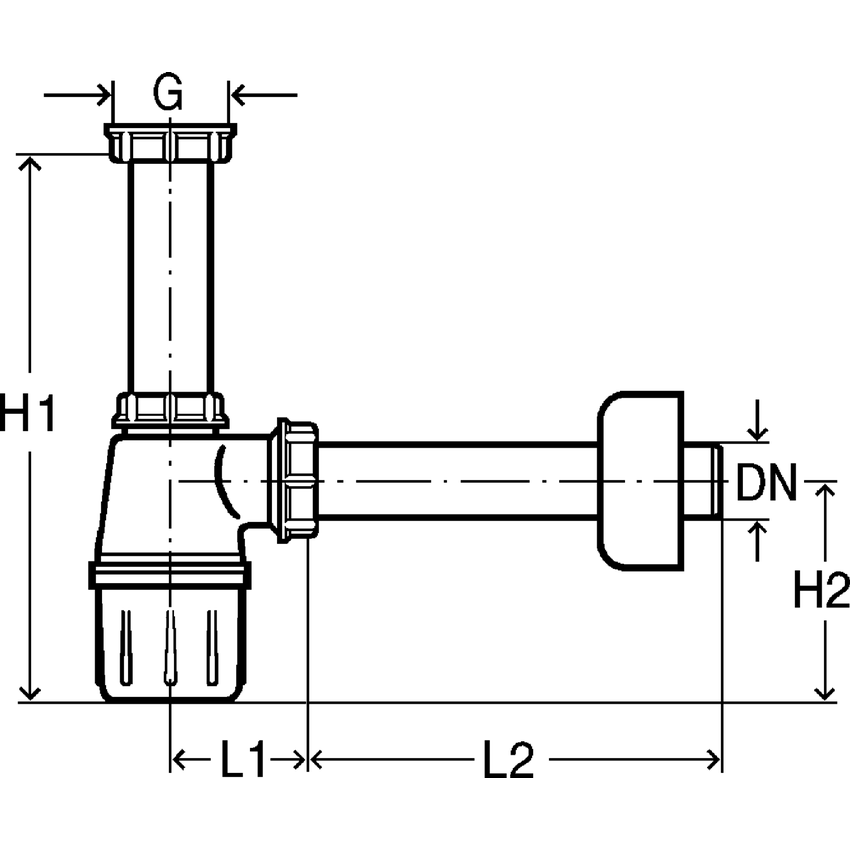 Immagine di Viega sifone a bottiglia 108694