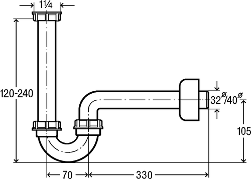 Immagine di Viega sifone per bidet 406486