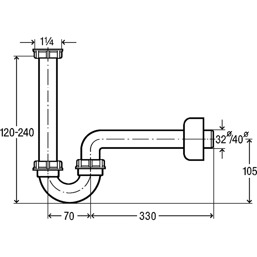 Immagine di Viega sifone per bidet 406486