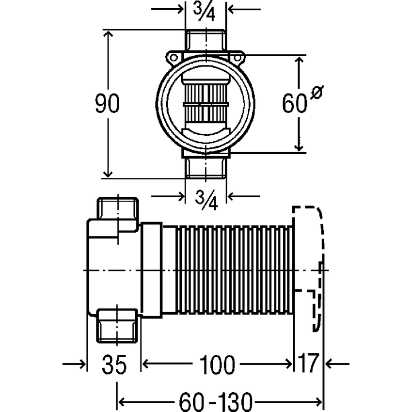 Immagine di Viega DISCONNETTORI disconnettore da incasso 274528