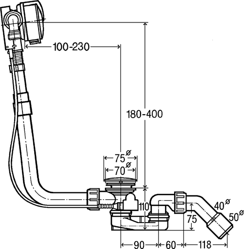 Immagine di Viega MULTIPLEX visign MT1  colonna automatica trio  111557