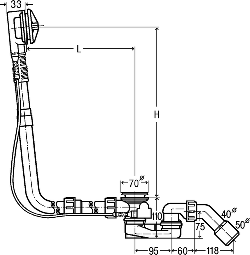 Immagine di Viega MULTIPLEX colonna automatica con corpo incasso 308889