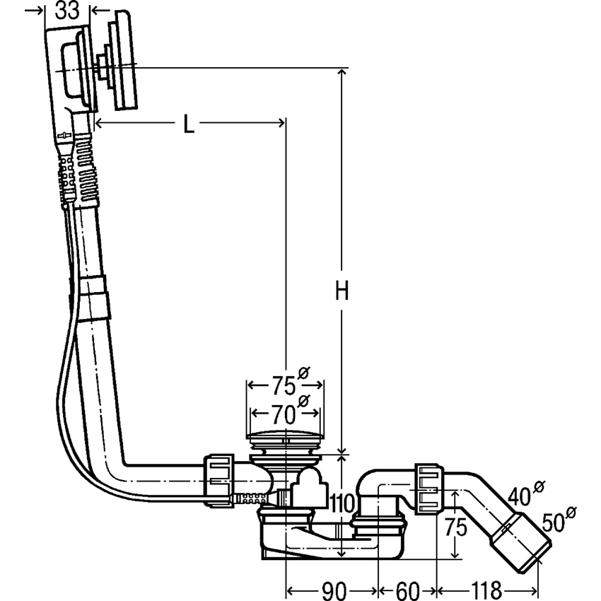 Immagine di Viega MULTIPLEX visign M9 colonna automatica aumento livello acqua di 5 cm 724566