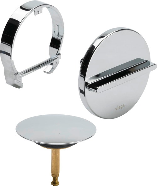 Immagine di Viega MULTIPLEX TRIO visign MT3 set accessori finitura cromo 725792