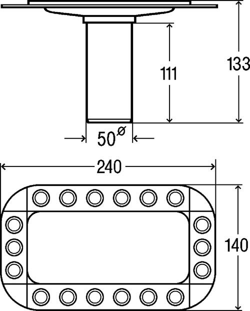 Immagine di Viega flangia di montaggio advantix cleviva 794439