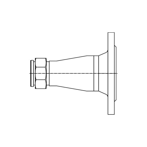 Immagine di Bosch Raccordo per circolatori, attacco all'adattatore G2-DN50/PN16 per caldaie da 75 e 100 kW o attacco all'impianto per caldaia da 150 kW, flangia DN50-PN16, attacco circolatore G1”½, per caldaie da 75 e 150 kW 7736602758
