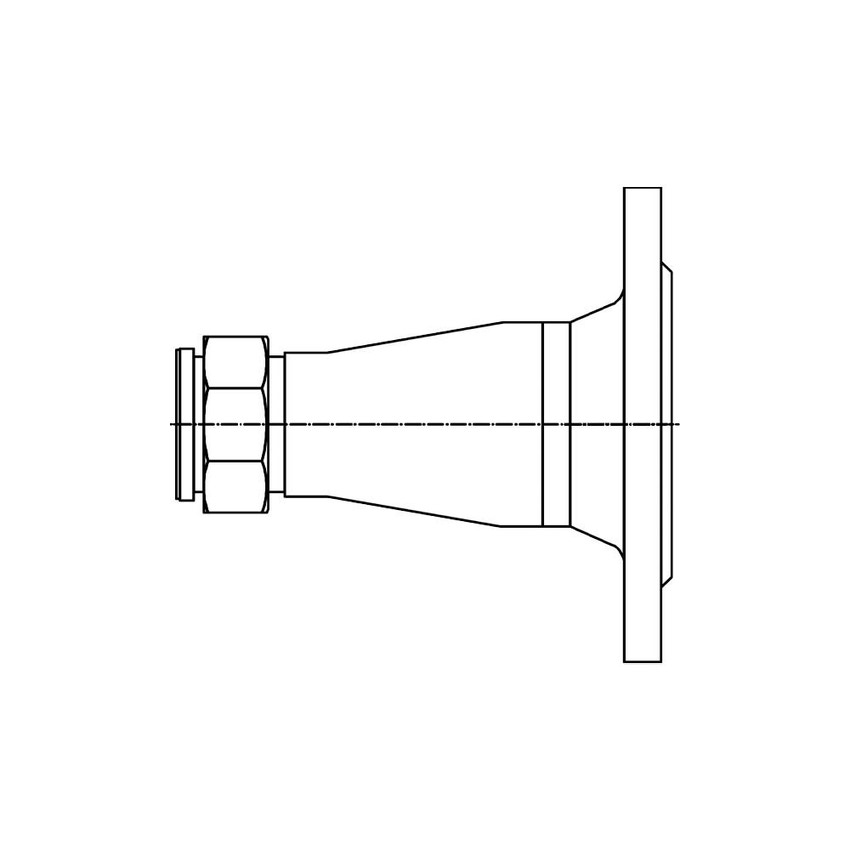 Immagine di Bosch Raccordo per circolatori, attacco flangia caldaia o impianto DN50-PN6, attacco circolatore G1”½ per caldaia da 150 kW 7736602667