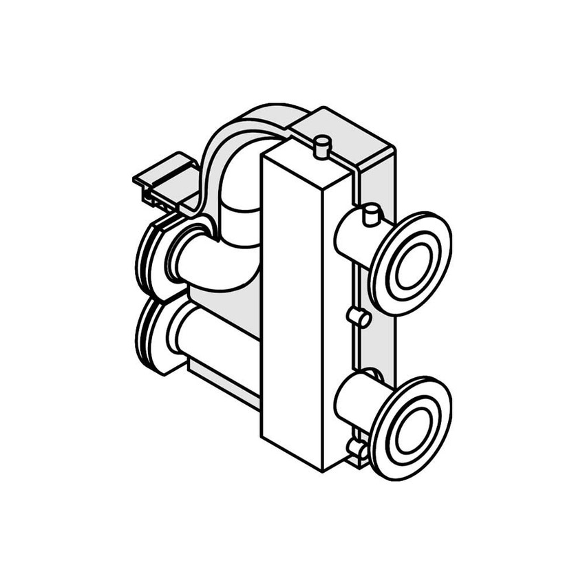 Immagine di Bosch Isolamento per compensatore in polipropilene espanso, abbinabile ai compensatori Comp DN80 e Comp DN100 8737907170