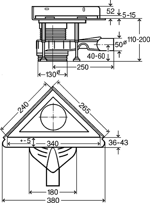 Immagine di Viega ADVANTIX scarico angolare 592363