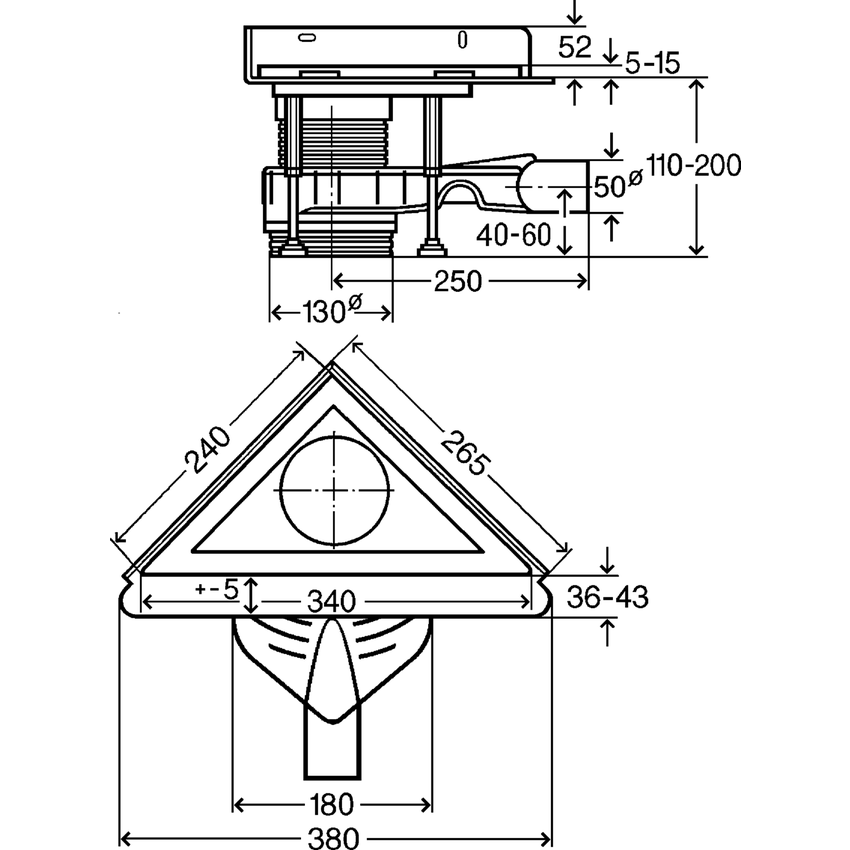 Immagine di Viega ADVANTIX scarico angolare 592363