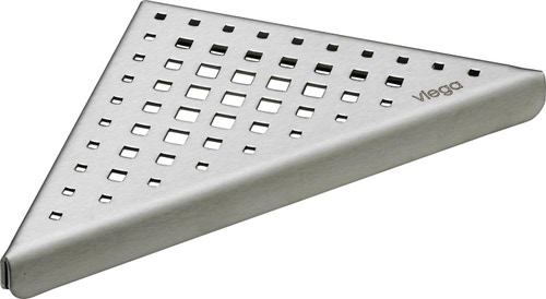 Immagine di Viega ADVANTIX griglia visign EA1 finitura acciaio opaco 592387