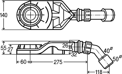 Immagine di Viega ADVANTIX sifone advantix (modello per ristrutturazioni) 690397