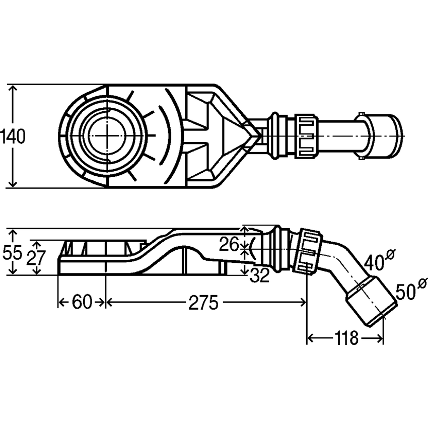 Immagine di Viega ADVANTIX sifone advantix (modello per ristrutturazioni) 690397