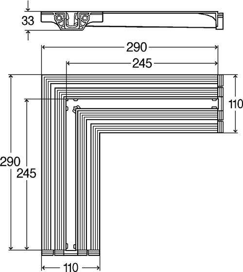 Immagine di Viega ADVANTIX VARIO raccordo intermedio 90° 708924