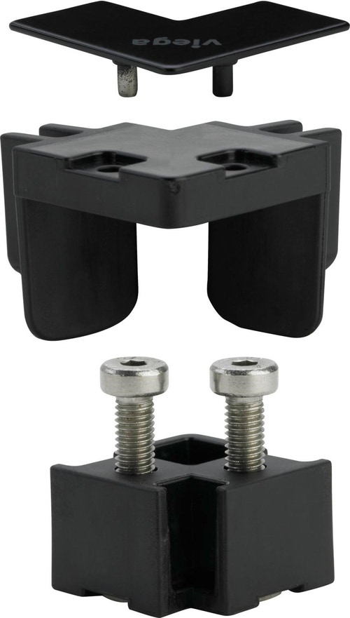 Immagine di Viega ADVANTIX VARIO set accessori 90° finitura nero 711771