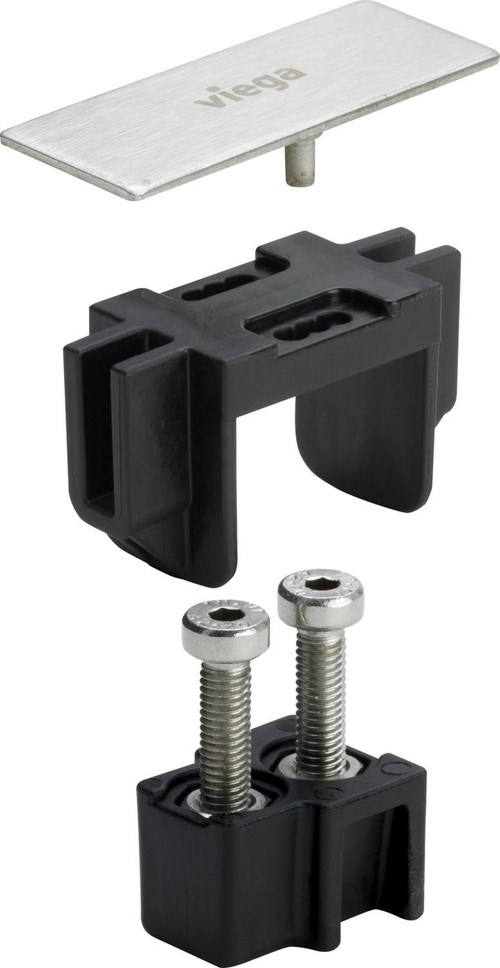Immagine di Viega ADVANTIX VARIO set accessori finitura acciaio opaco 711795