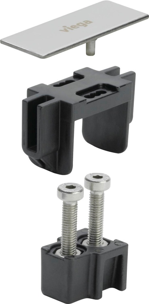 Immagine di Viega ADVANTIX VARIO set accessori finitura acciaio lucido 711801