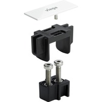 Immagine di Viega ADVANTIX VARIO set accessori finitura acciaio bianco 711825