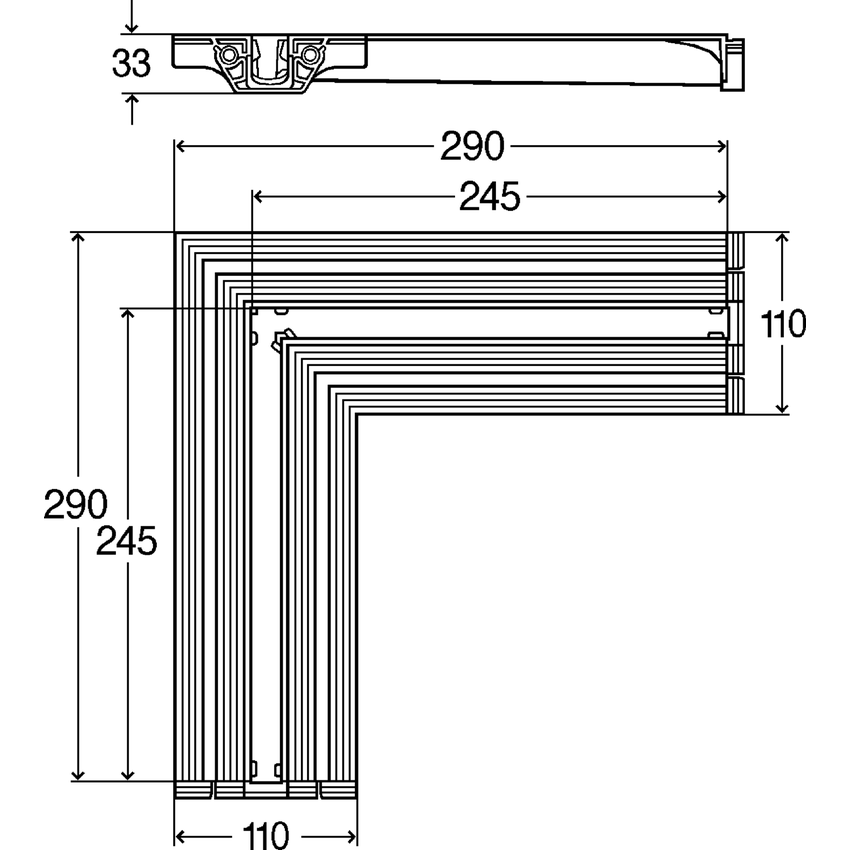 Immagine di Viega ADVANTIX VARIO raccordo intermedio 90° 721688